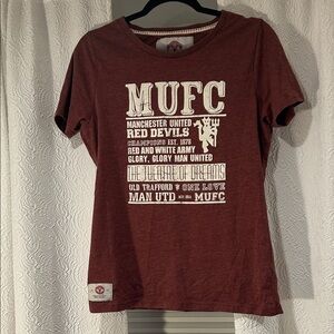 Manchester United Red Graphic Tee